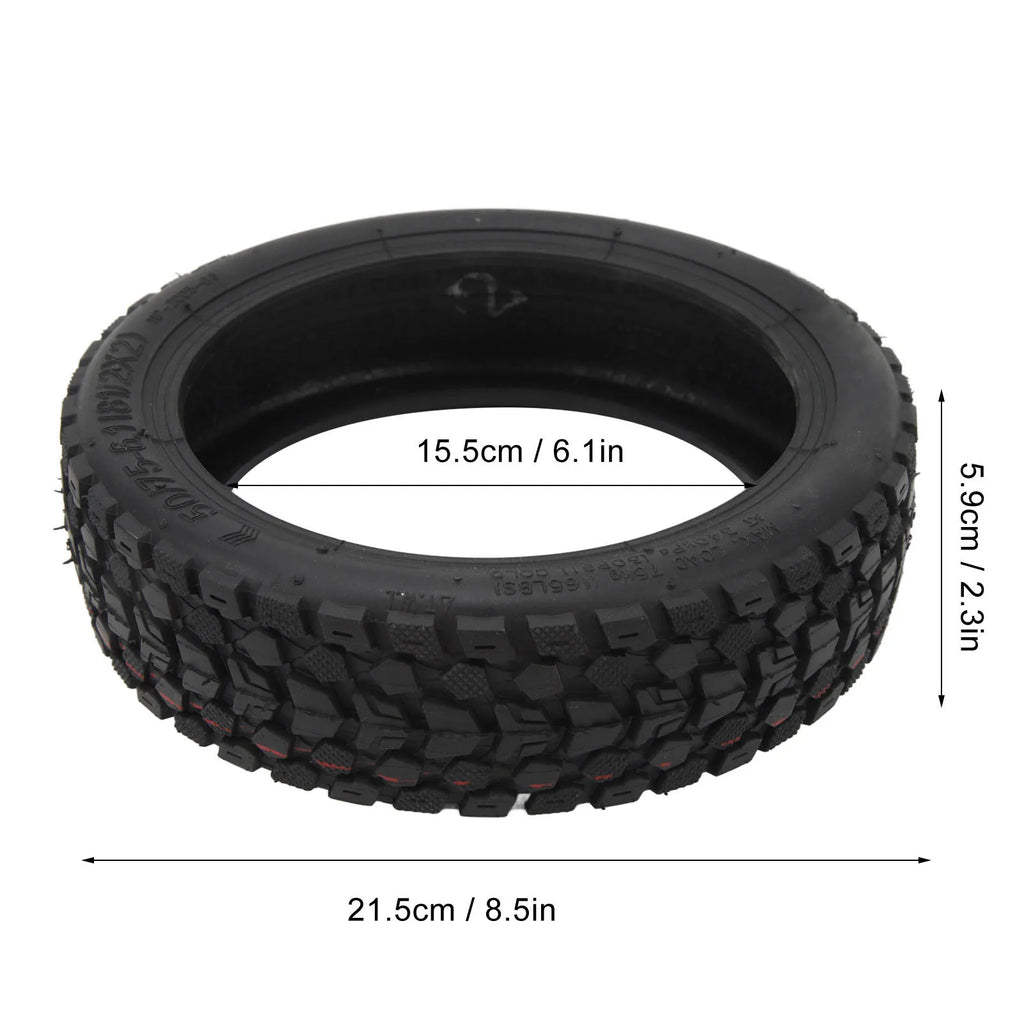 50/75‑6.1 Electric Scooter Tire Replacement Electric Scooter Vacuum Tire Anti Puncture Honeycomb Electric Scooter Wheels new
