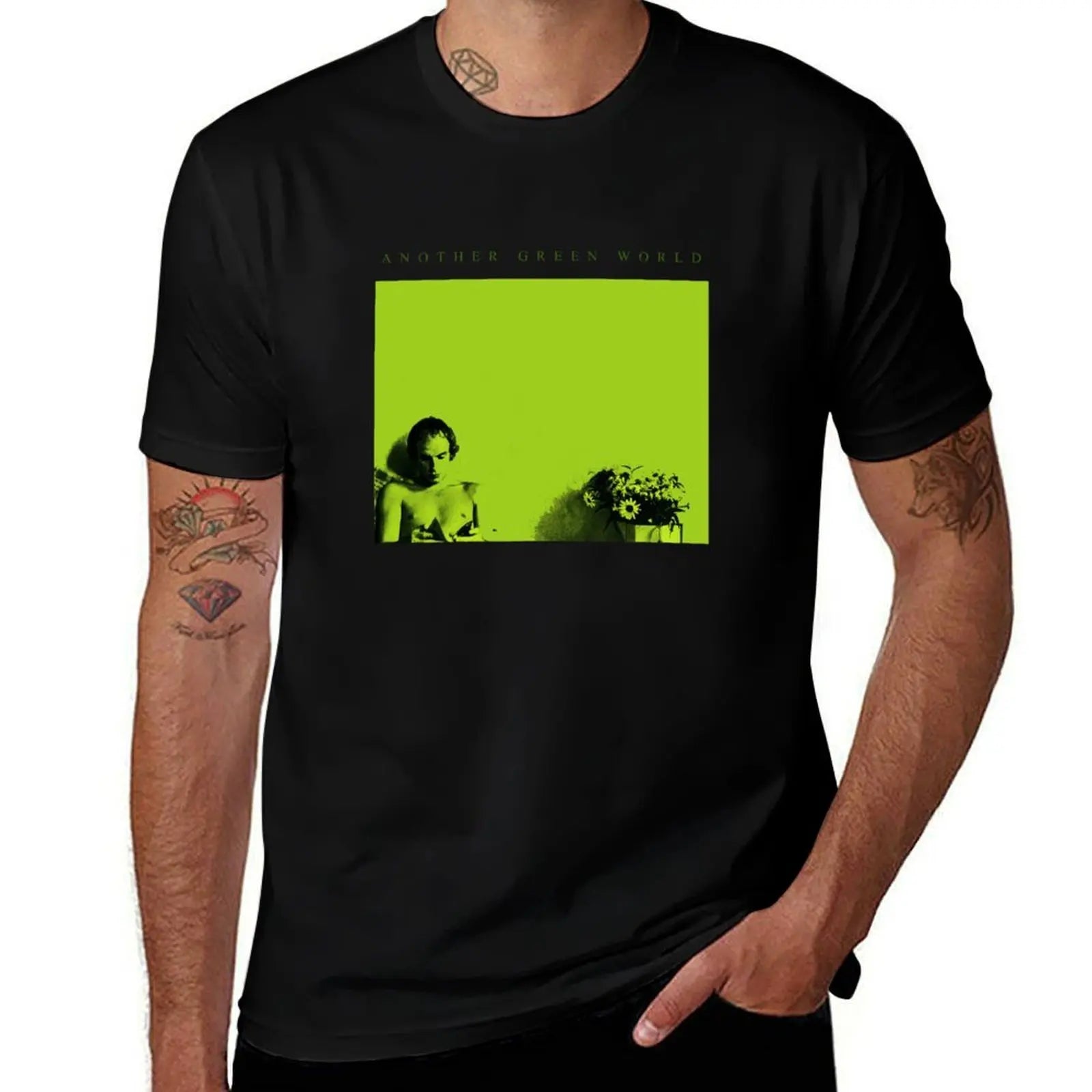 Greenworld T-Shirt Casual Daily Wear Short Sleeve Top