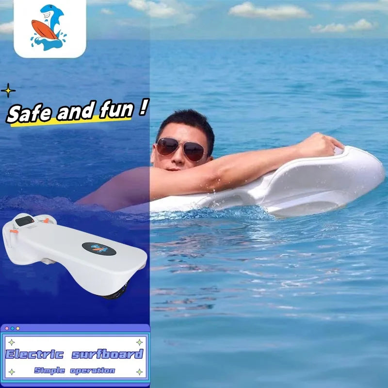 Water Electric Surfboard Swimming Skis Handheld Thruster Powered Surfboard Motorboat Water Sports Supplies