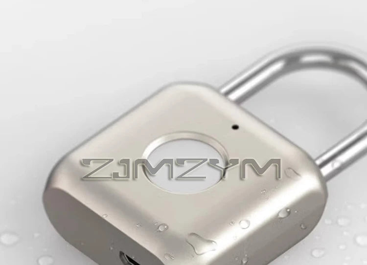 Portable Smart Fingerprint Lock USB Electronic Safety Locks Keyless Luggage Bag Padlock Fingerprint Unlock Fingerprint