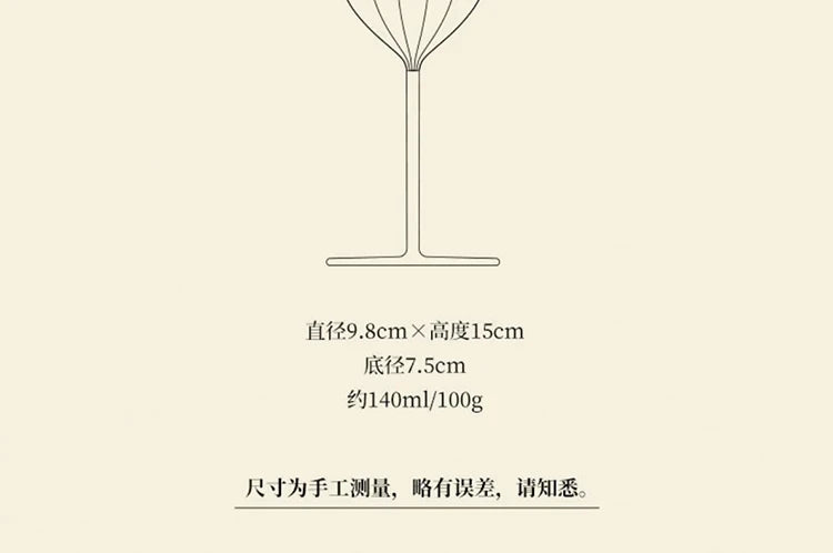 Sapphire Blue Wine Glasses Goblets niche Flowers Red Wine Glasses Crystal Glass Cocktails Martini Glasses Cup