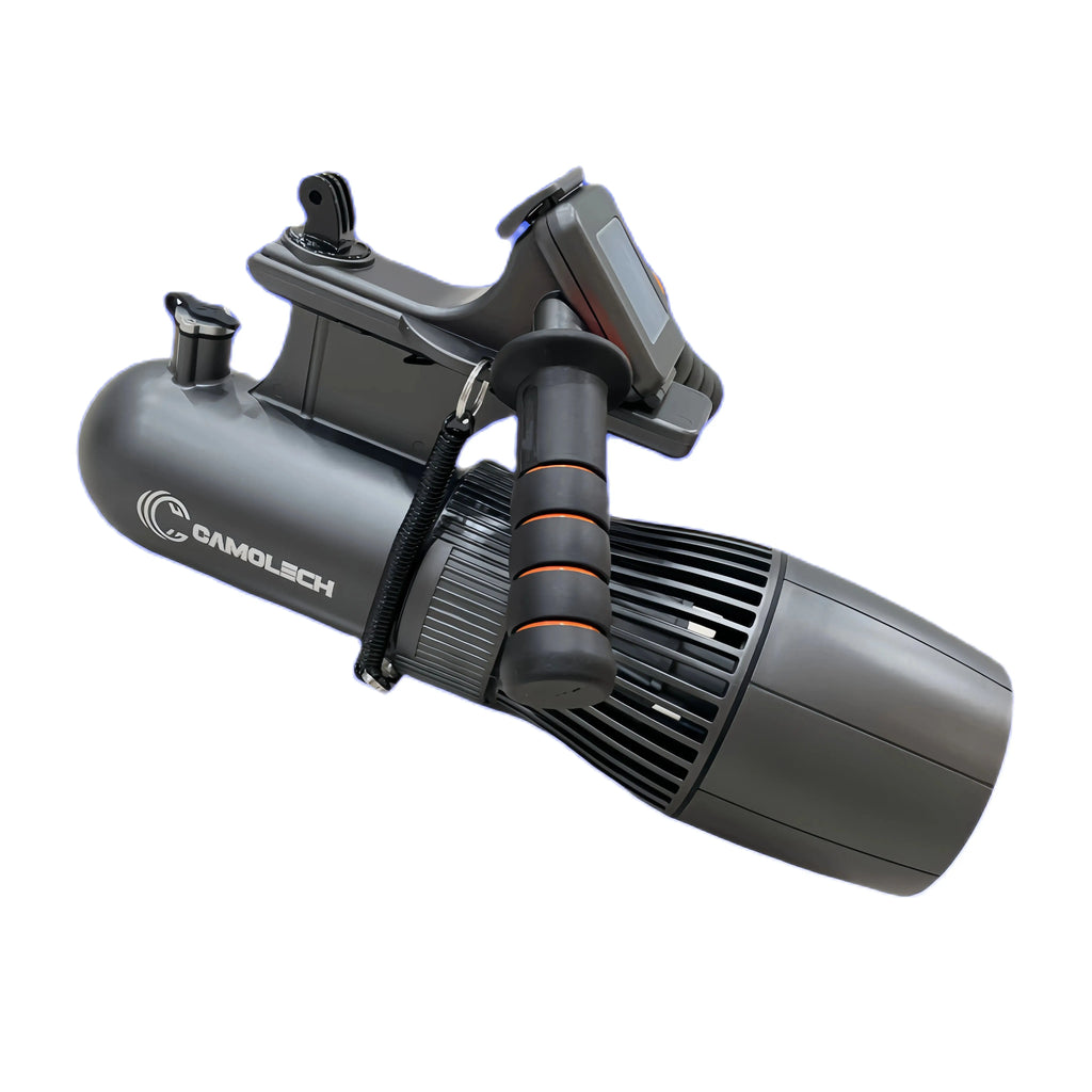 Camolech Underwater Scooter SUP Motor SUP Booster Electric Fin Propeller Camera Compatible for Pool Diving
