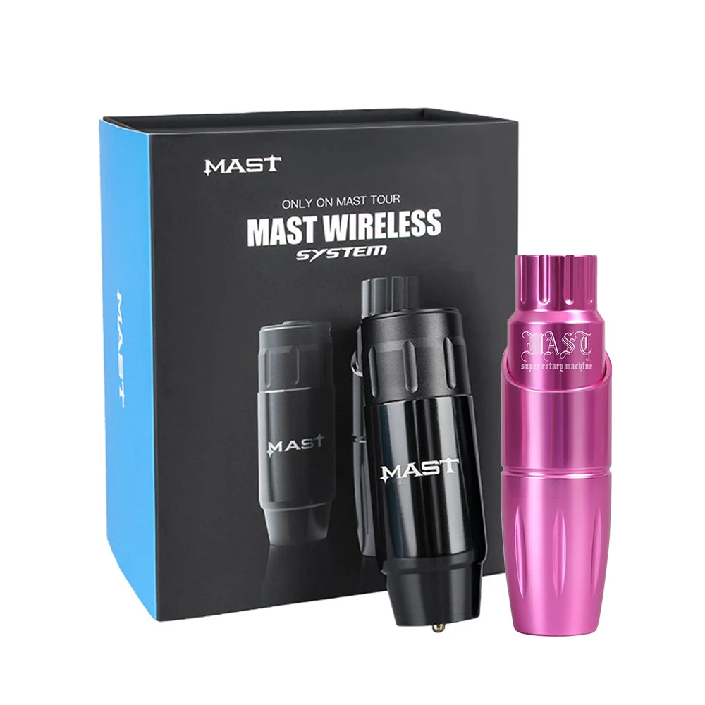 Mast Tour Tattoo Machine Permanent Makeup Pen Wireless Battery Coreless Motor Professional Rotary Cartridges Gun for PMU Artist