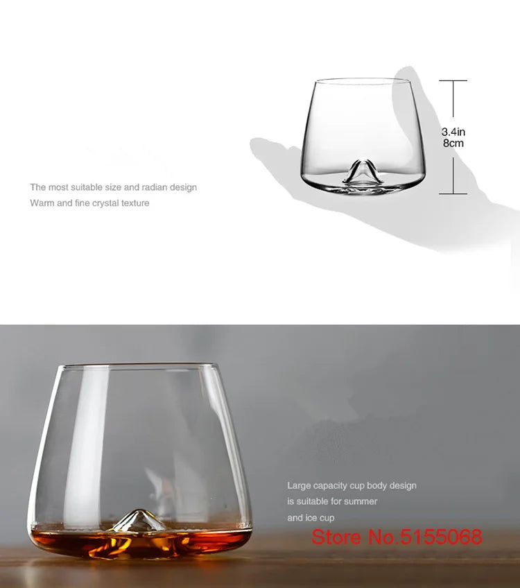 Swirl Whiskey Glass Eddy Wedding Wine Glasses Cognac Brandy Snifters Crystal Liqueur Cup Aroma Gather Together Whisky Tumbler