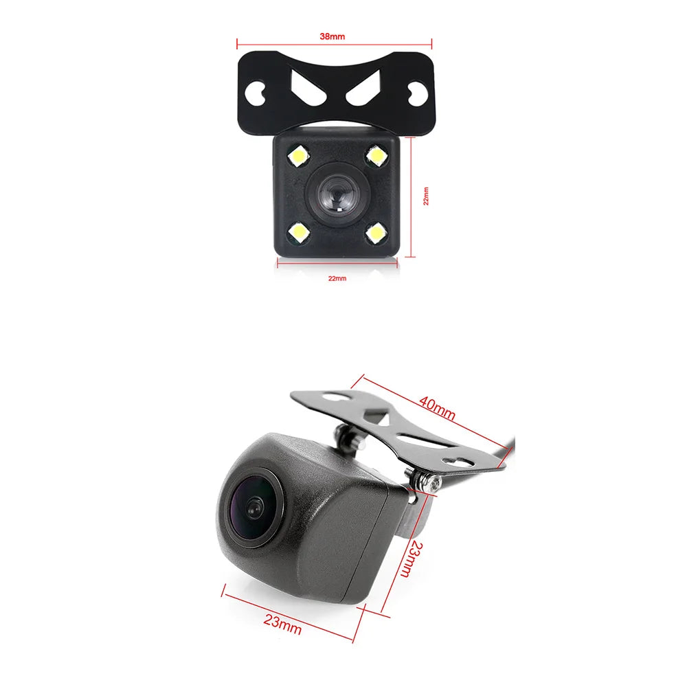 Universal HD 1080P AHD Car Rearview Camera 12V 480P 720P Waterproof Night Vision HD Color Image Video Car Reversing Image
