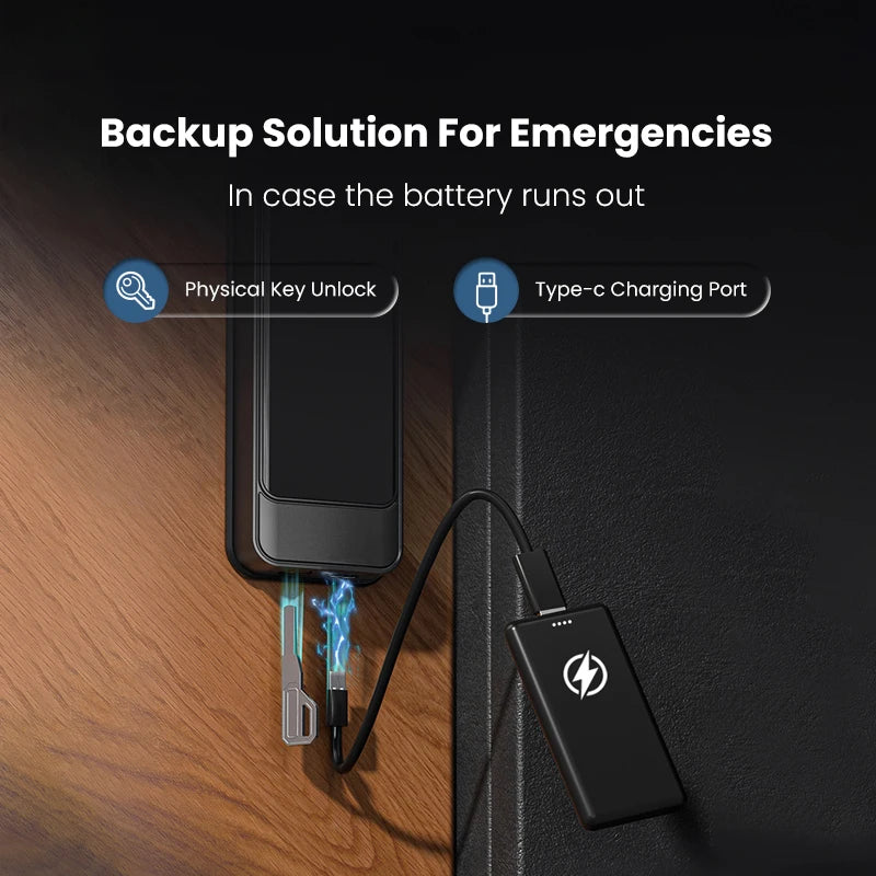 ttlock remote control 3d face recognition fingerprint smart lock automatic safe digital Intelligent electronic lock for home