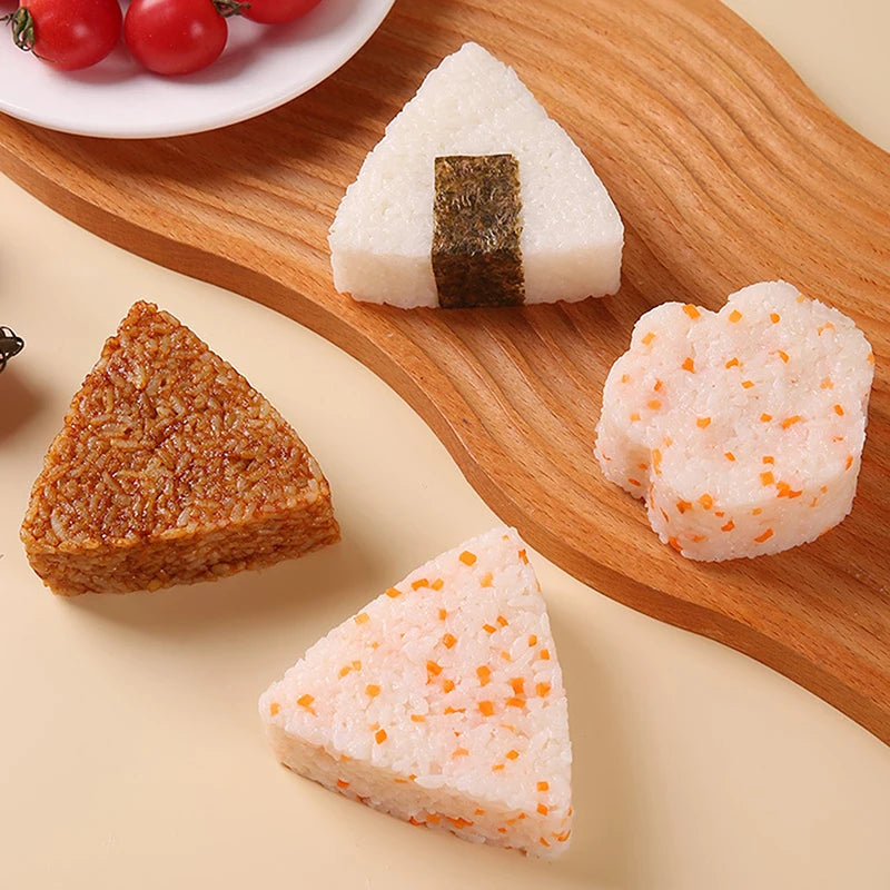 1PC Portable Rice Ball Maker Onigiri Mould Japanese Bento Rice Mold Maker Kit Non Stick Rice Mould For Kid Lunch Kitchen Gadgets