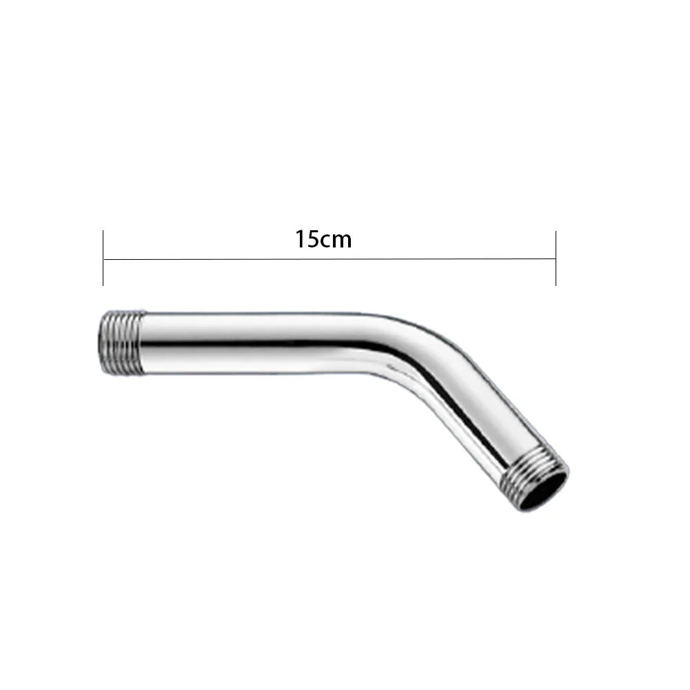 1PC Wall Shower Arm Shower Head Extension Pipe Stainless Steel Arm Bracket Bathroom Home Accessories