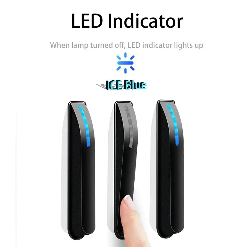 Wall Light Switch 1/2/3/4 Gang LED Indicator Piano Button, White Black Gray Gold Tempered Glass Panel Wallpad L6, 86*86mm