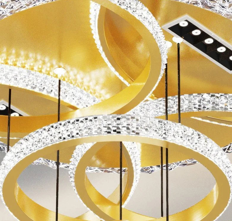 Modern Light Luxury Master Bedroom Pendant Lamp LED Creative Restaurant Lamp Villa Bedroom Interior Decoration Lighting Fixtures
