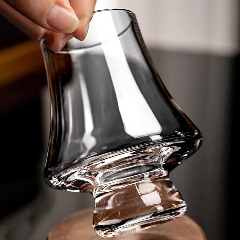 YWDL 2/4/6pcs Glass Whiskey Cup Set of 250ml Clear Lead Free Drinking Glasses Scotch Liquor Barware Beer Spirits Wine Glasse