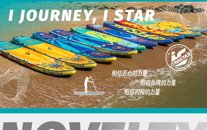 Inflatable Paddleboard SUP Surf Yoga Stand Up Paddleboard