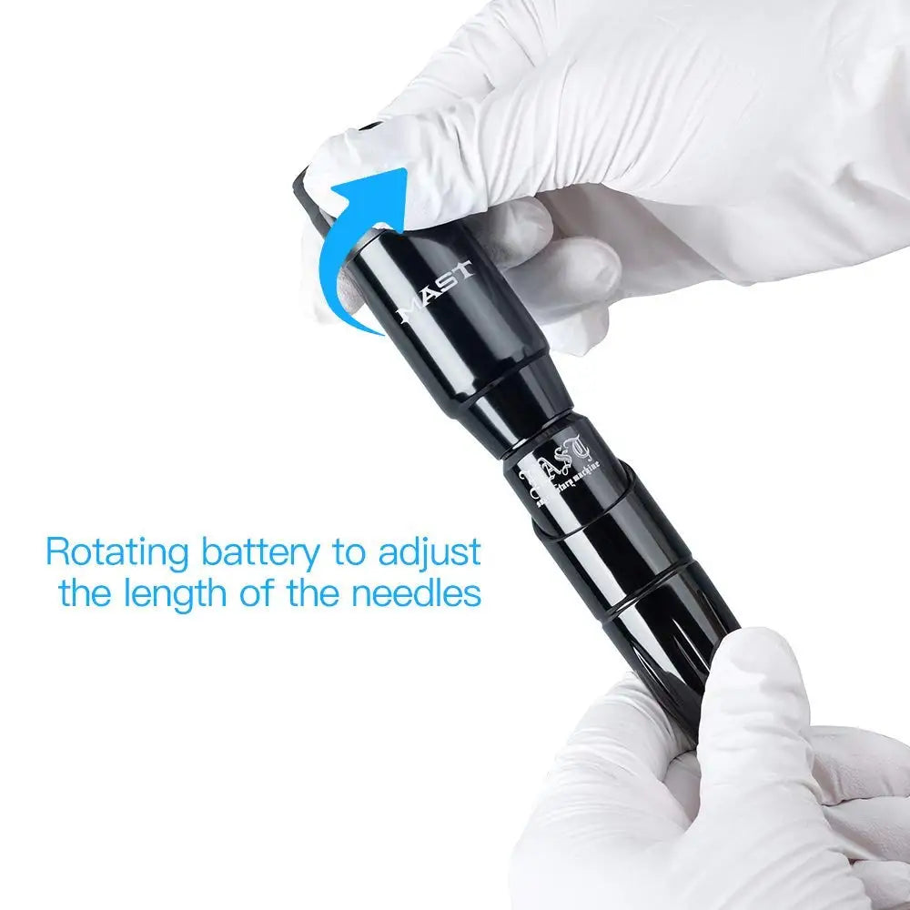 Mast Tour Tattoo Machine Permanent Makeup Pen Wireless Battery Coreless Motor Professional Rotary Cartridges Gun for PMU Artist