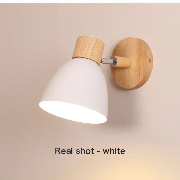 Modern Minimalism Design Iron Art Circular Adjustable Home Hotel Bedroom Wall Light LED Reading Light Balcony Living Room