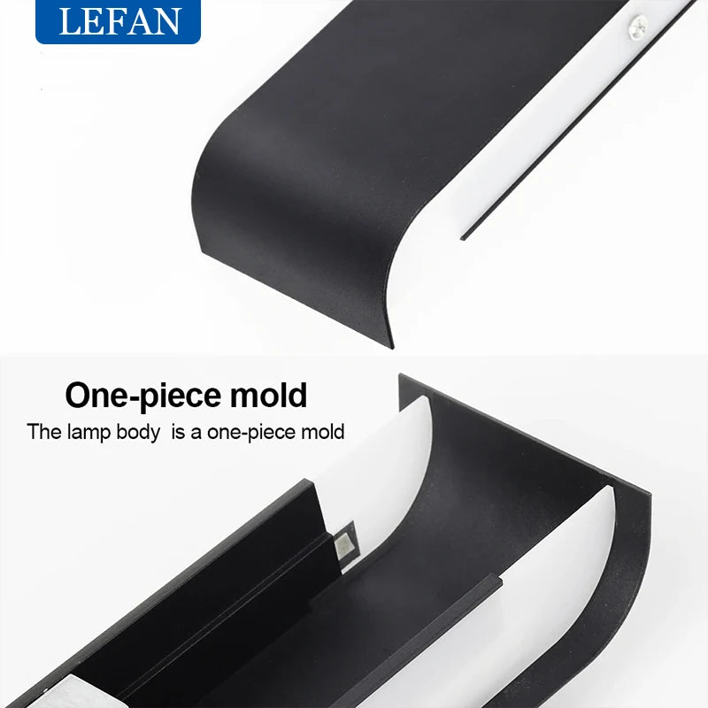 Modern Led Wall Lamp Sconce Light Decor Living Room Bedroom Indoor Wall Light For Home Brushed Aluminum Wall lighting Fixture
