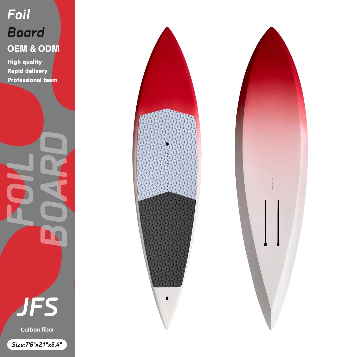 Full Carbon Hydrofoil SUP Board, Lightweight Efoil Surfboard, New Design for Ocean Waters, Downwind Wing Foil, with Travel Bag