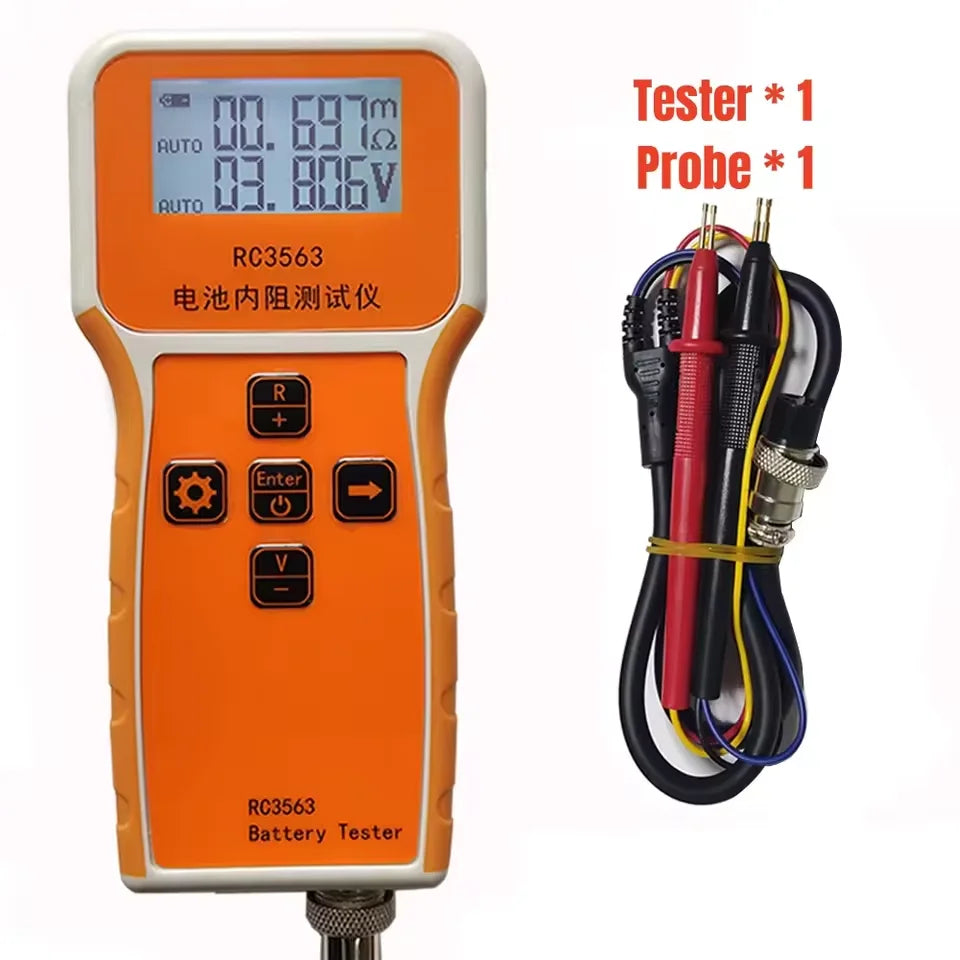 RC3563 Battery Voltage Internal Resistance Tester High-precision Trithium Lithium Iron Phosphate 18650 Battery Tester Ohmmeter