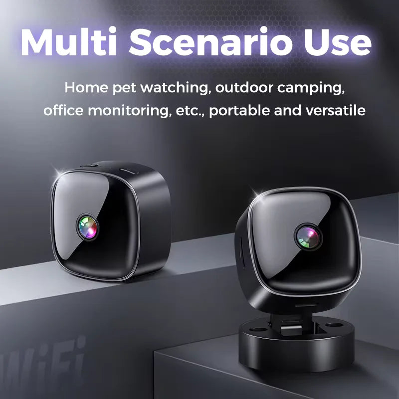 WiFi Camera Wireless Night Vision Camera HD Mini Camera Security Montion Detection Home Anti theft USB Camera Wall use