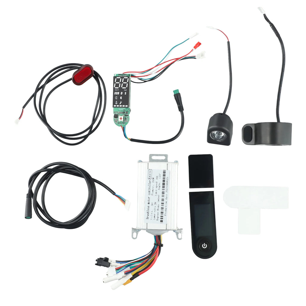 36V 350W 15A Scooter Controller Electric Scooter Controller Display Dashboard Accelerator Scooter Replace Suit For E-Scooter