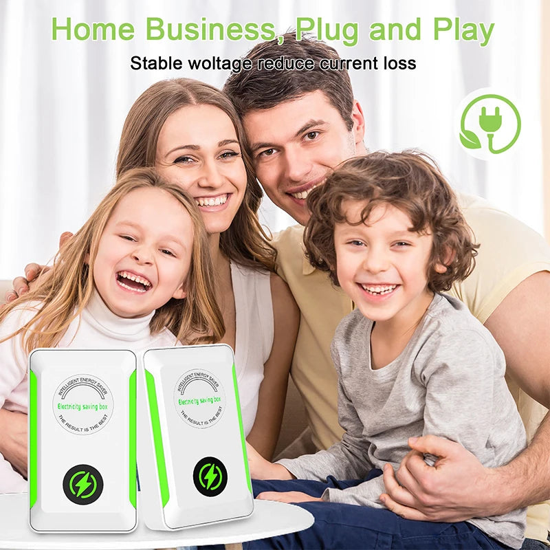 Electric Energy Saver Smart Power Saver Portable Electricity Saving Box US/EU Plug Socket Adapter For Cost Reducing Office Home