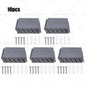 2/10pcs Kitchen Under Cabinet Hanging Organizer Rack for Silicone Bento Stackable Food Storage Box Rack Organizer Lid Holder