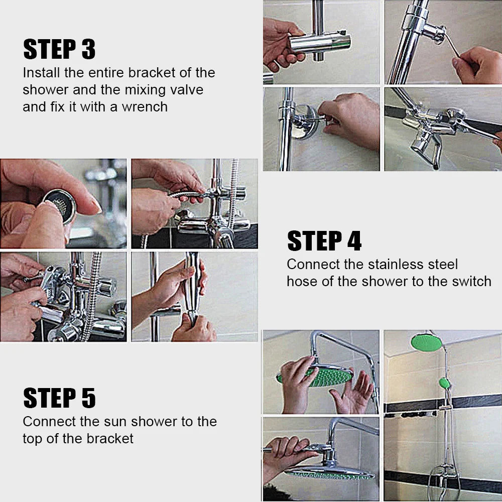 Bathroom Mixing Valve Hot And Cold Mixer Thermostatic Tap Thermostatic Shower Faucet Bathtub Faucet Bathroom Tool