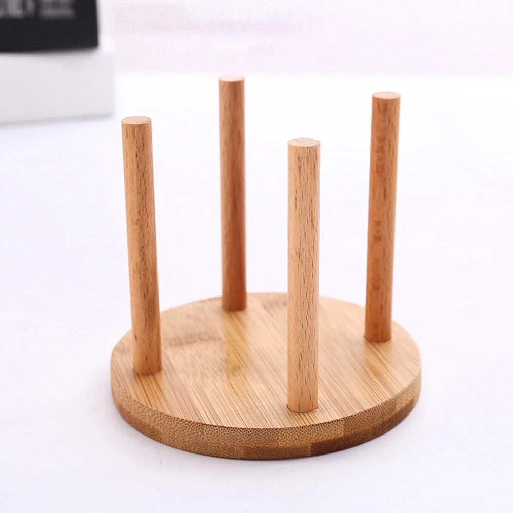 Disposable Paper Cup Storage Rack Wooden Guest Paper Cup Sorting Rack Embedded Cup Holder Household Cup Picker