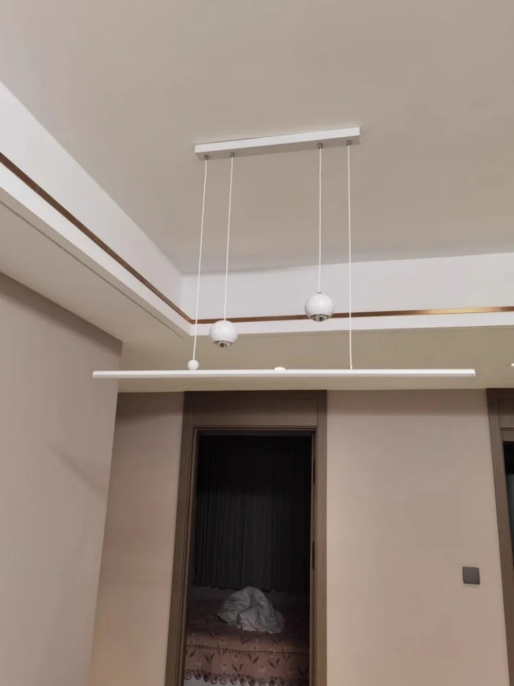 Modern Minimalist Led Pendant Light Minimalist Strip Light Home Decoration Living Room Bedroom Dining Room Light Bar Lighting