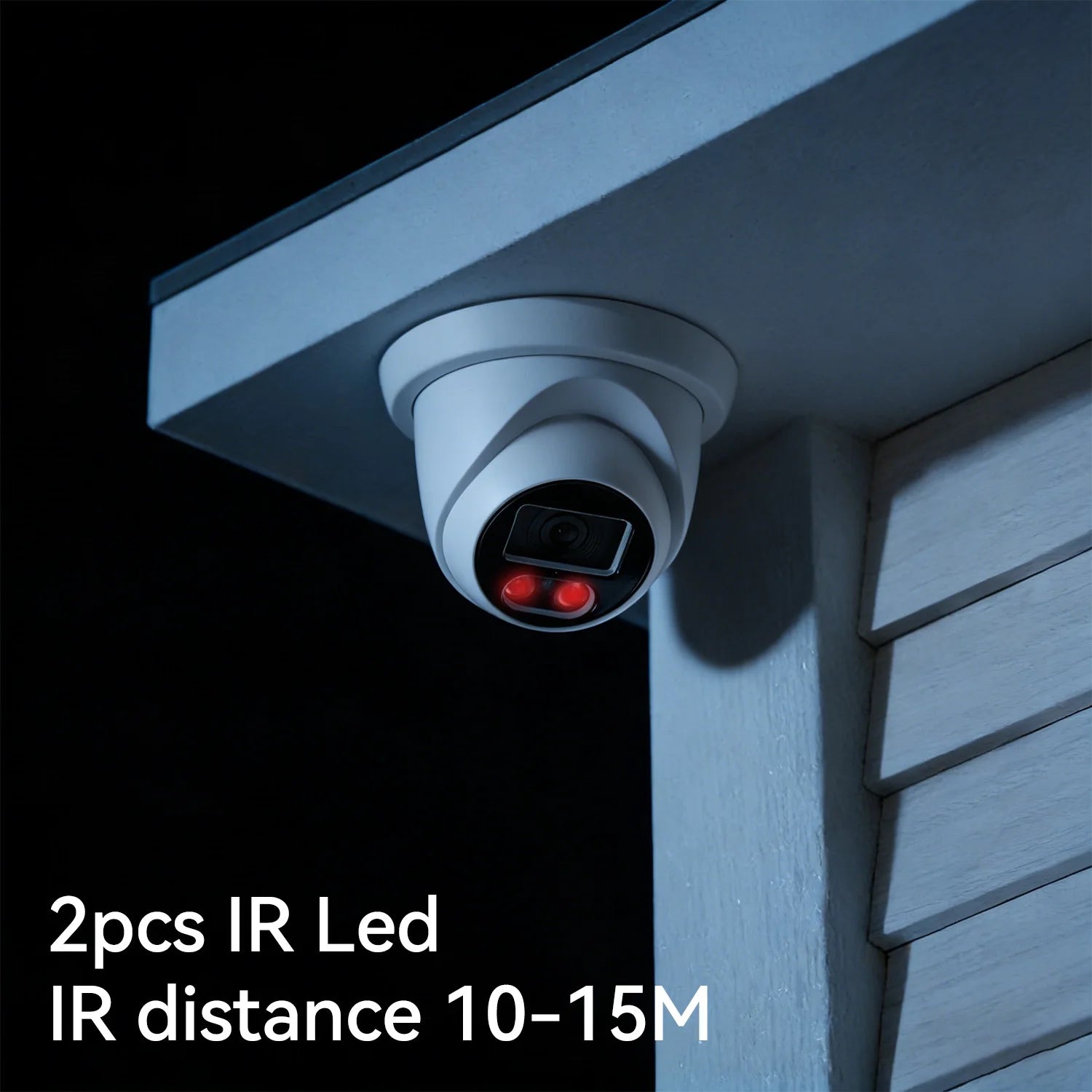 5MP 4-in-1 AHD/TVI/CVI/CVBS HD Analog Camera 10-15m IR&Weatherproof With DIP Switch Switching Video Outdoor Dome Security Camera