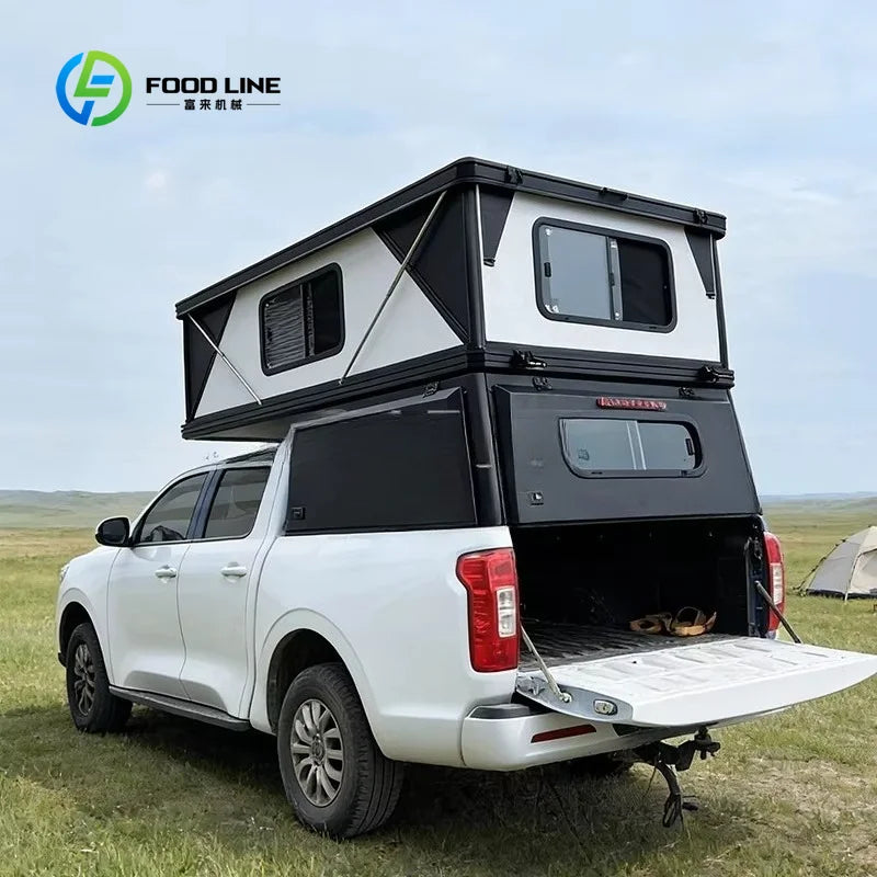 Truck Camping Tent - Pop-up Truck Tent, Fully Equipped Camping Tent with Bed for Outings and Outdoor Adventures