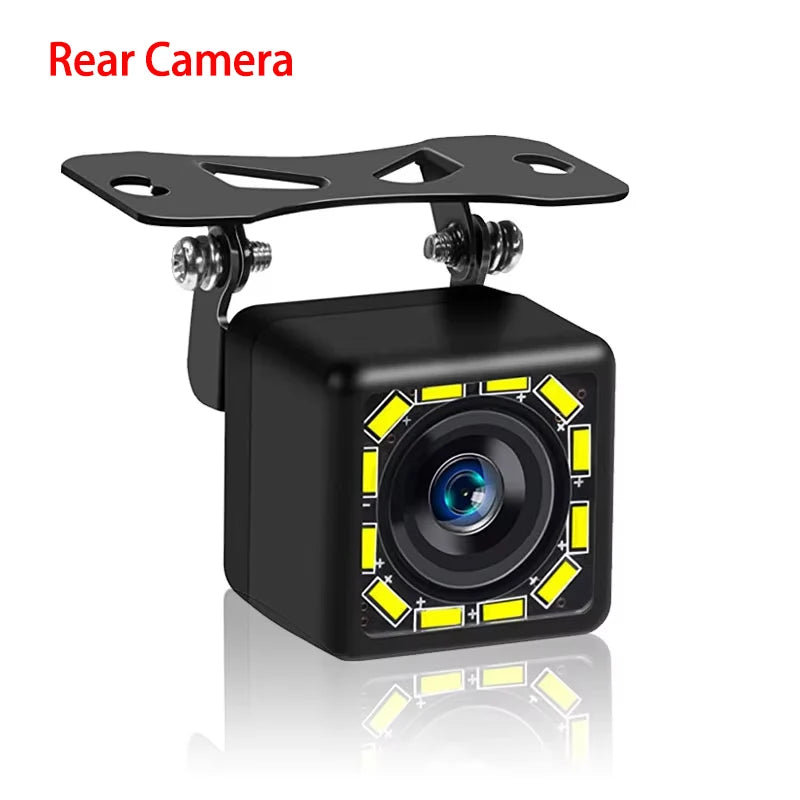 Car Rear / Front Camera Night Vision Waterproof Parking Camera Wide Angle for Car Radio Head Unit 12LED/4LED/Fisheye Camera
