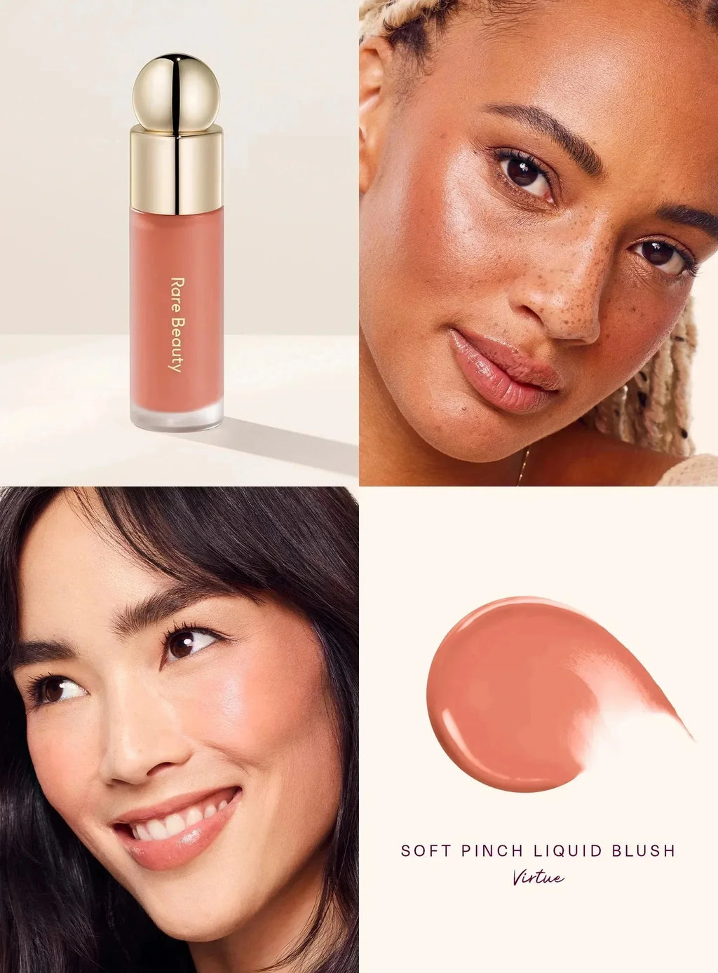 Rare Beauty New Smooth Liquid Lip Gloss Hydrating Moisturizing Lasting Natural Bright Lightweight Nutrient Repair Tinted Lip Oil