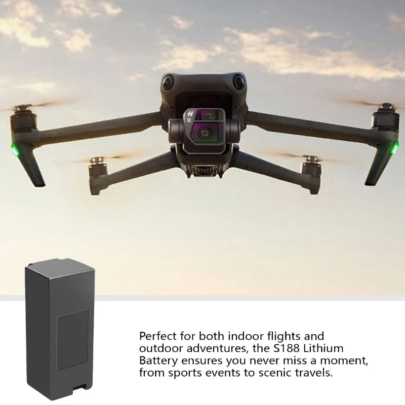 S188 Remote Control Drones Lithium Battery High Capacity Drones Lithium Battery 7.4V 2200mAH for Quadcopter Accessories