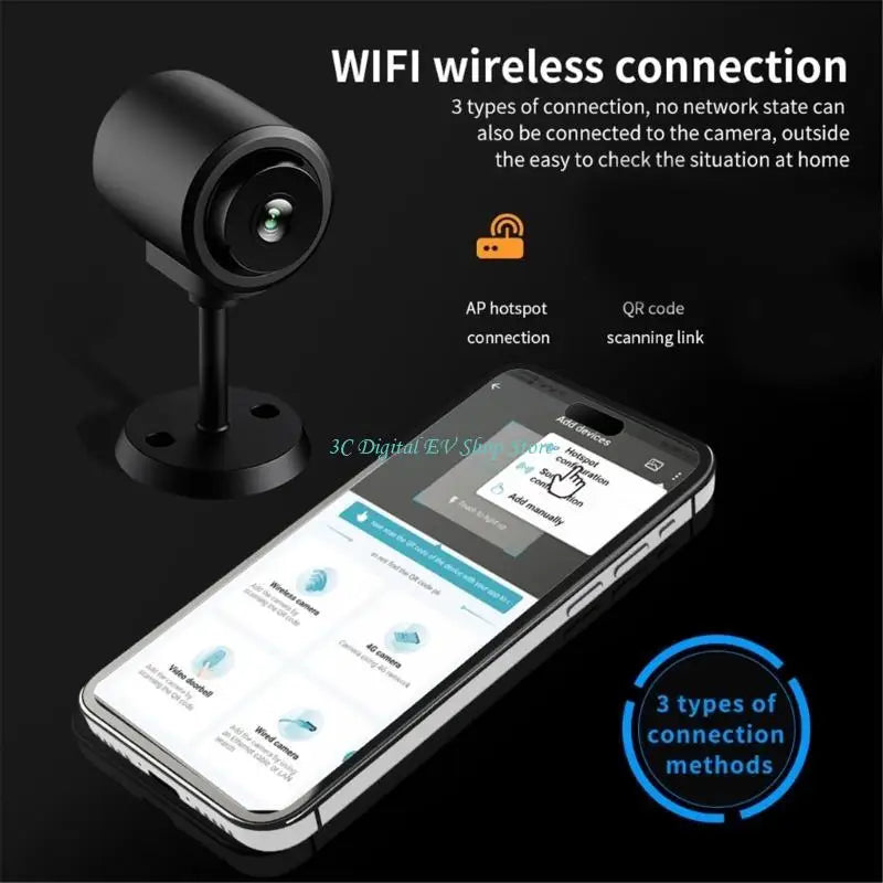 E74D Remote Access Security Camera Indoor Camera With Video Quality Intelligent Motions Alerts with APP Monitoring for Phone