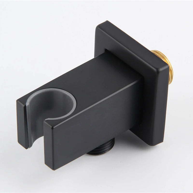 1Pcs Shower Head Holder Adjustable Wall Mounted Shower Holder Self-Adhesive Handheld Bracket Shower Head Accessories