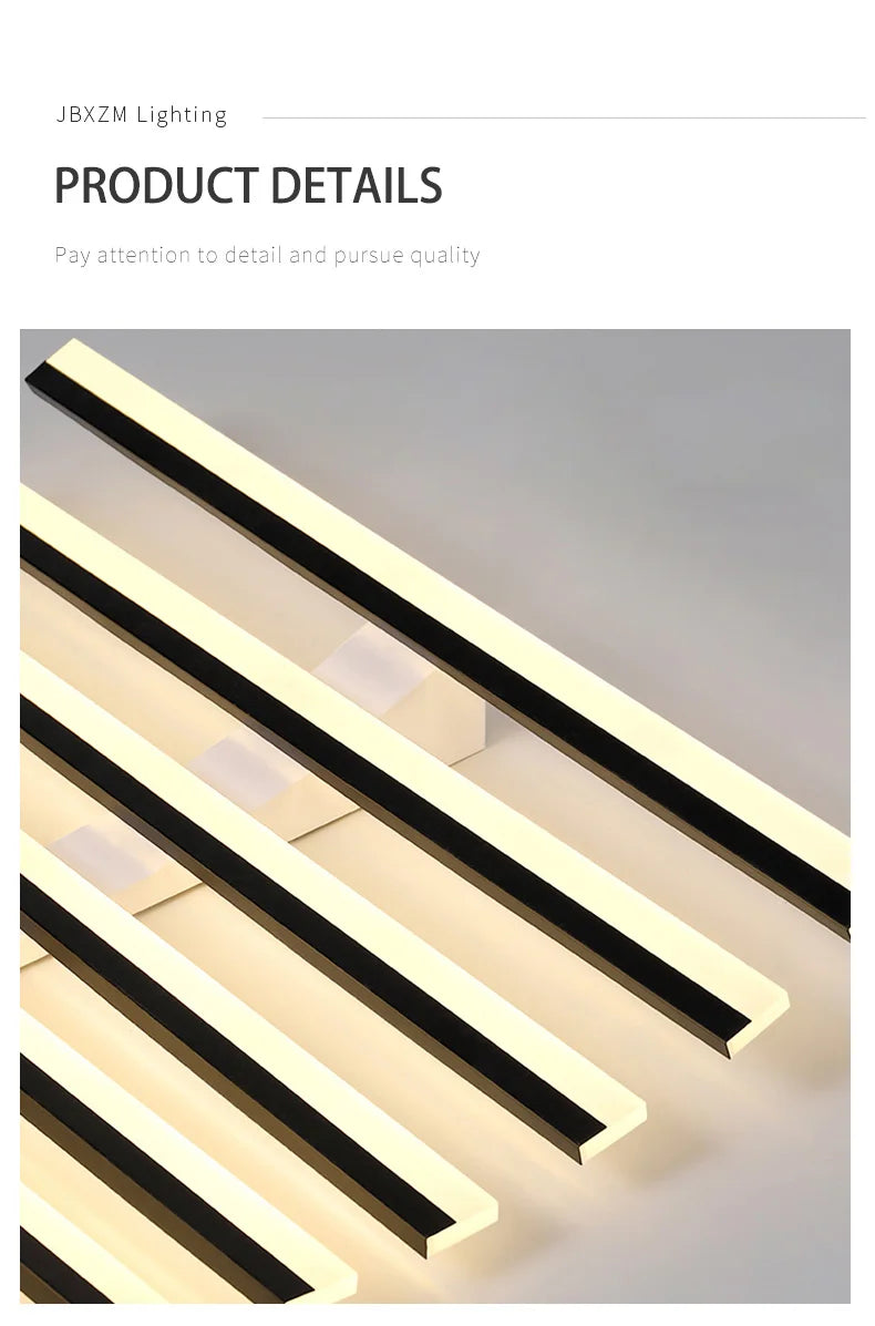 Modern Living Room Lamps Ceiling Light Interior Decoration for Home House LED Lamps for Bedrooms Linear Ceiling Light Home Lamp