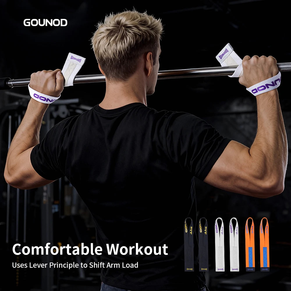 2Pcs Sports Booster Belt Grip Fitness Pull-Up Bars Pull-Ups Silicone Non-Slip Wear-Resistant Deadlift Strap Gym Dumbbell Workou