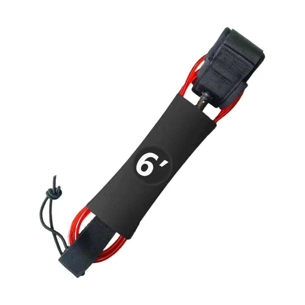 6-10ft Surf Leash Stainless Swivels Inflatable Paddle Board Longboard Foot Rope SUP Board Surf Leg Rope TPU Surf Accessories