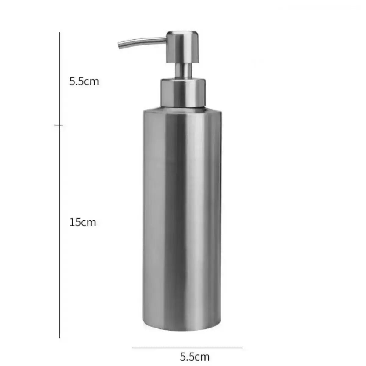 Liquid soap dispenser bottle gel bottle 304 stainless steel Lotion Pump Hand Soap Kitchen Bathroom Dispenser 250ml/350ml/550ml