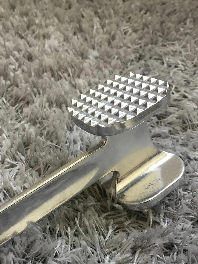 Household Aluminum Alloy Meat Tenderizer Hammer Heavy Duty Double-Sided Tenderizer Kitchen Tool