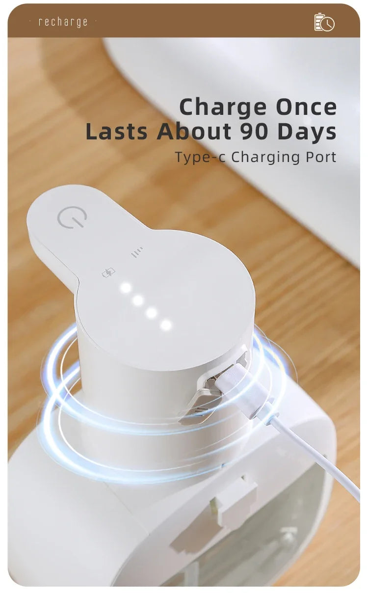 New smart sensor soap dispenser, automatic hand washer, electric foam hand sanitizer, detergent soap dispenser