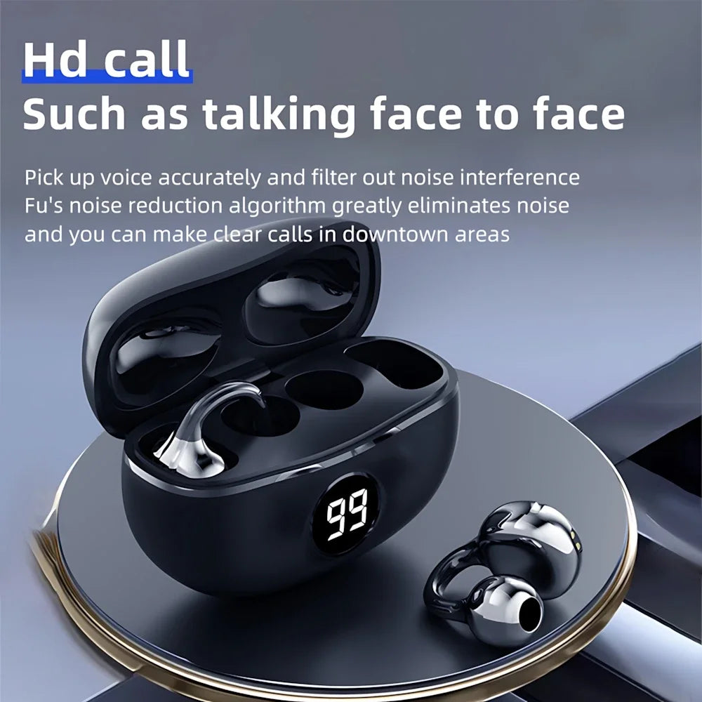 Original OWS Ear Clip Earphones Bluetooth 5.3 Wireless Earphone ENC HD Call Noise Reduction Headphones Sports Earbuds For iPhone