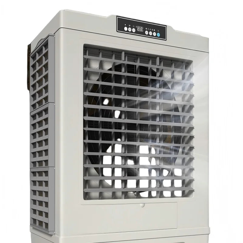 Air Cooler Evaporator, Industrial Fan, Portable Air Conditioning Unit, High Efficiency Cooling System, Energy Saving Ventilator