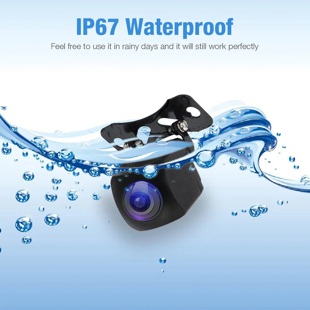 Wireless WiFi Car Rear View Camera Night Vision HD Reverse Cam IP67 Waterproof Vehicle Camera 175 Degree for Android IOS
