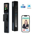 3D Face Fingerprint Recognition Digital Lock Waterproof WiFi Smart App-controlled Keyless Door Aluminum Alloy Electronic Door