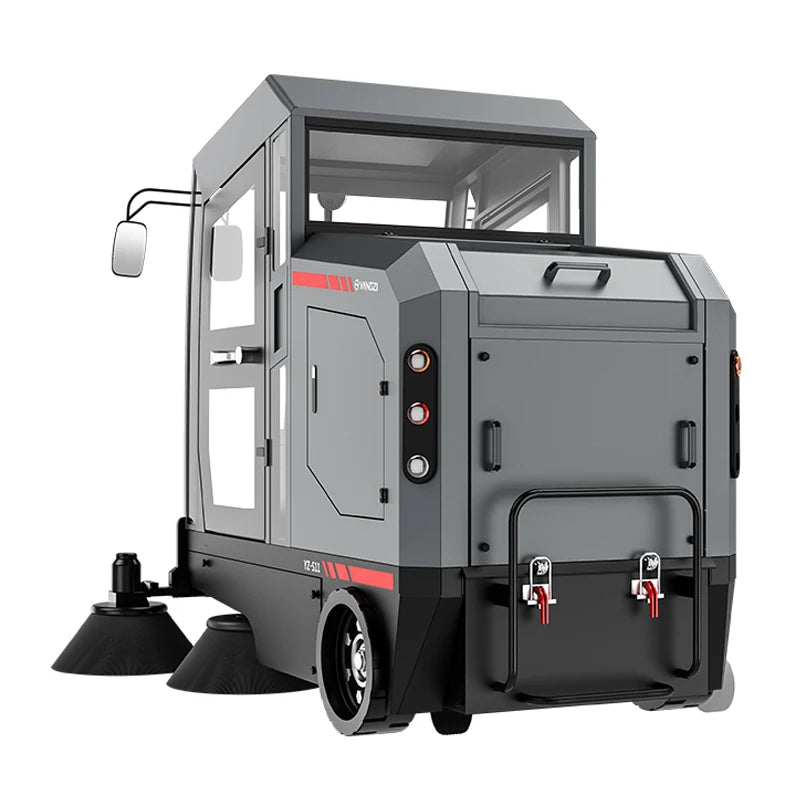 Floor Sweeper Cleaning Machine Industrial Ride-on Street Sweeper Car
