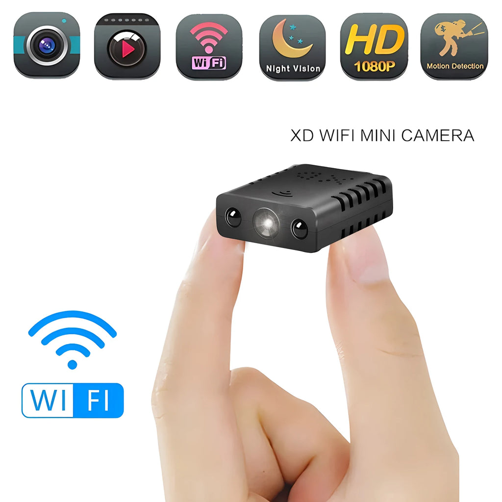 Full HD 1080P Mini Camera Night Vision Motion Detection Micro Cam Home Surveillance Video Recorder WiFi Camcorder