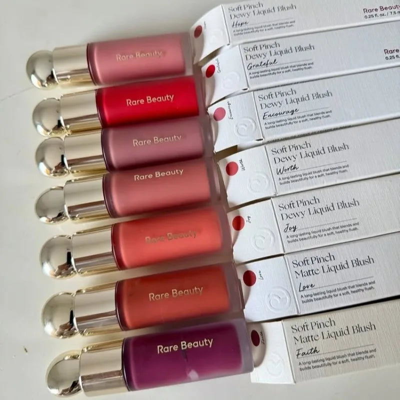 Rare Beauty Selena Liquid Lipstick Long Lasting Make Up for Women Beauty Cosmetics Matte Lip Gloss Waterproof Happy Hope Honesty