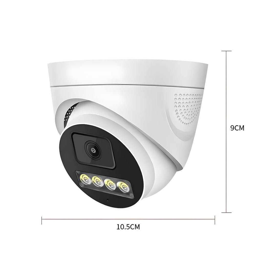 AI Audio IP POE Camera 5MP 4MP H.265 HD Infrared Full Color Dual Light RTSP ONVIF XMEye Outdoor Waterproof Security System with