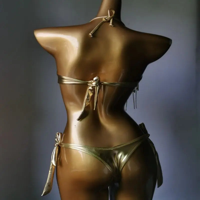 2023 newest crystal bikini diamond bikini swimwear  crystal bar bikini suit  bar bikini top fashion diamond swimwear bikini
